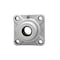 Ami Bearings SINGLE ROW BALL BEARING - 3/4 STAINLESS NAR SET SCREW BLACK 4-BOLT FLANGE OPN COV BS MBFPL4-12CB - alternate 1